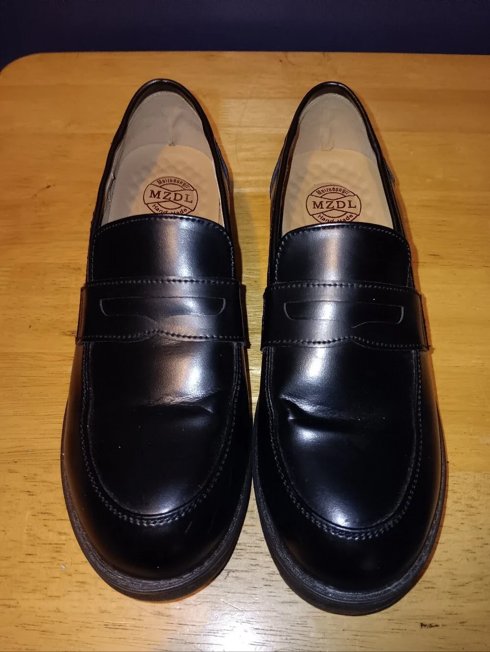 MZDL Meizudongli Leather Loafers Size 8.5